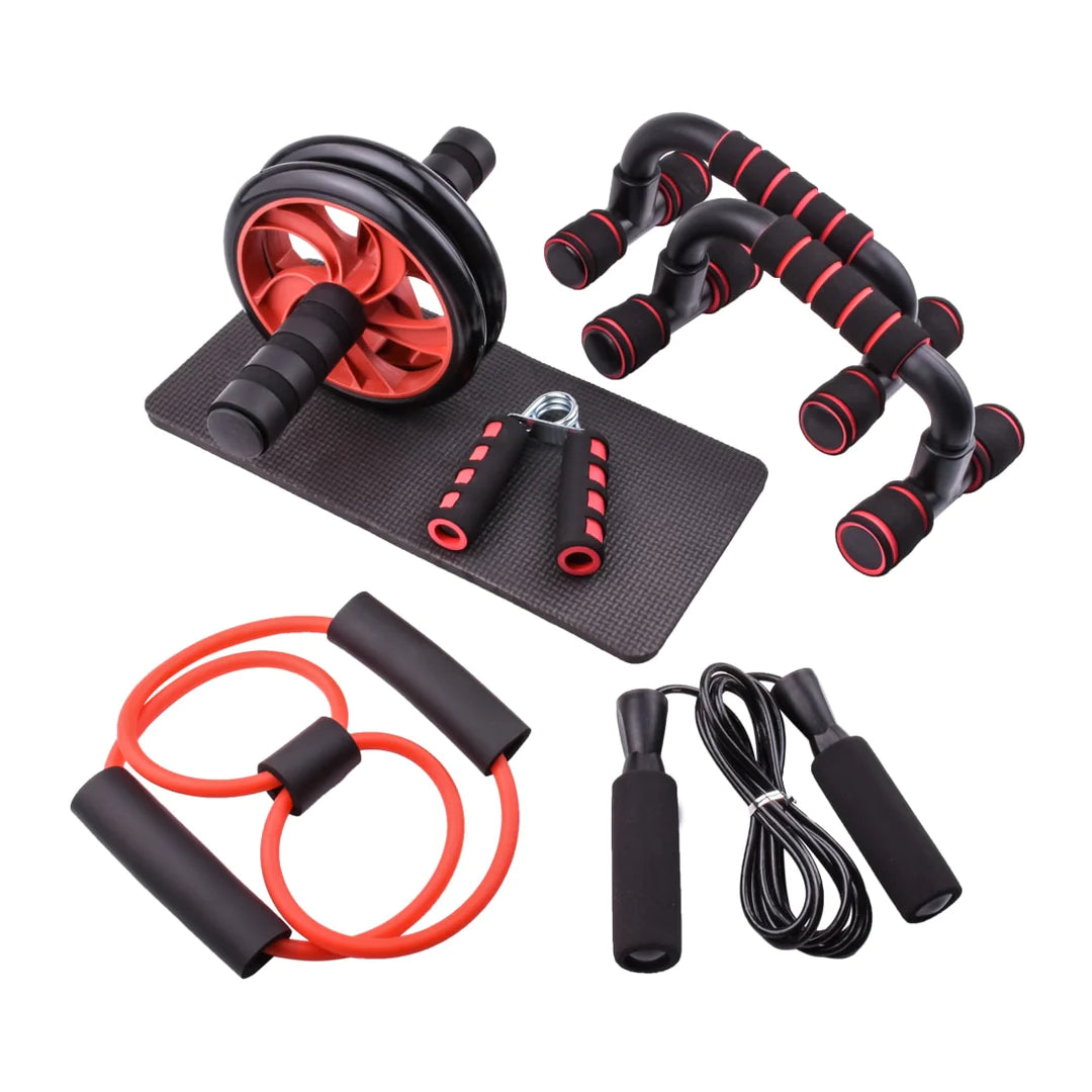 Ab Roller & Jump Rope Set